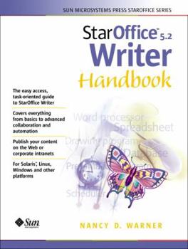 Paperback Staroffice 5.2 Writer Handbook Book