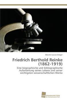 Paperback Friedrich Berthold Reinke (1862-1919) [German] Book