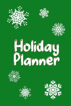 Paperback Holiday Planner: Holiday Card Address, Gift Giving Tracker & Dinner Preparation Book