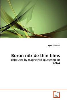 Paperback Boron nitride thin films Book