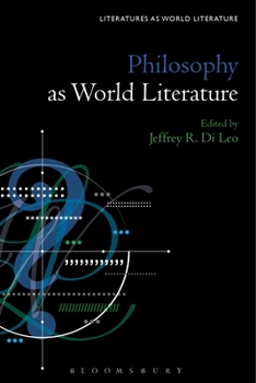 Paperback Philosophy as World Literature Book