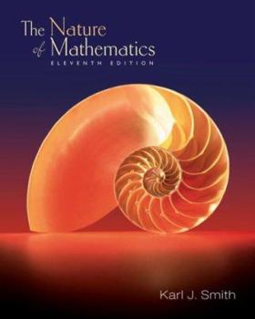 Hardcover Nature of Mathematics (with Cengagenow and Personal Tutor Printed Access Card) [With Cengagenow] Book