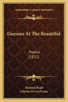 Paperback Guesses At The Beautiful: Poems (1832) Book