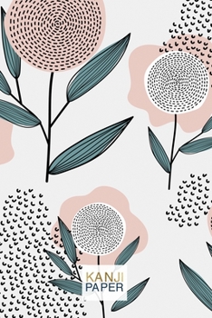 Kanji Paper: Japanese Writing Practice Book Kanji ( Genkoyoshi) Paper .5" Squares for Kanji, Katakana, Hiragana, Kana Alphabets for your Calligraphy practice