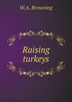 Paperback Raising turkeys Book