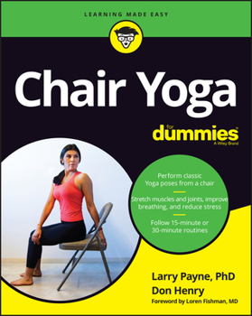 Paperback Chair Yoga for Dummies Book