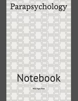 Paperback Parapsychology: Notebook Book