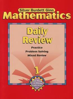 Paperback Mathematcis Daily Review, Grade 1: Practice, Problem Solving, Mixed Review Book