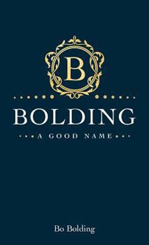 Paperback Bolding: A Good Name Book