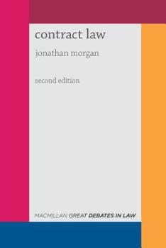 Paperback Great Debates in Contract Law Book