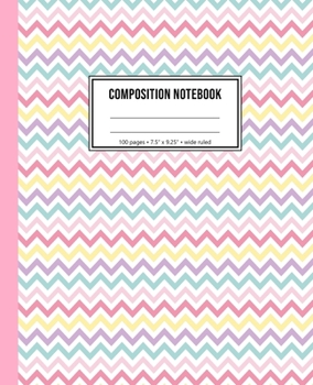 Composition Notebook: Wide Ruled Easter Notebook For Girls