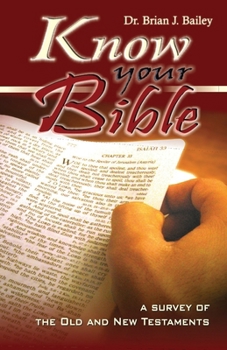 Paperback Know Your Bible Book