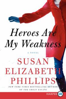 Paperback Heroes Are My Weakness [Large Print] Book