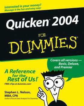 Paperback Quicken 2004 For Dummies Book