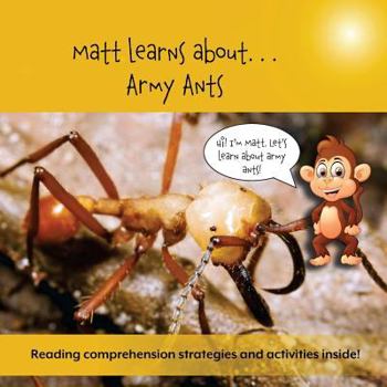 Paperback Matt Learns about . . . Army Ants Book