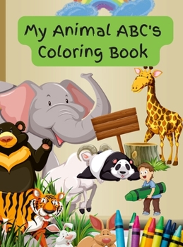 Hardcover My Animal ABC's Coloring Book