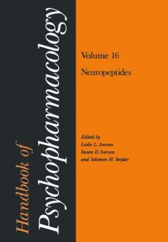 Paperback Handbook of Psychopharmacology: Volume 16 Neuropeptides Book