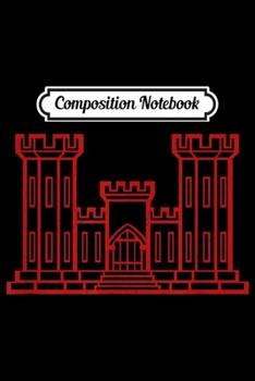 Composition Notebook: Army Corps of Engineers USACE Sapper  Journal/Notebook Blank Lined Ruled 6x9 100 Pages