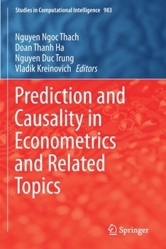 Paperback Prediction and Causality in Econometrics and Related Topics Book