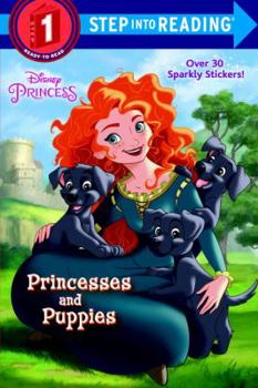 Paperback Princesses and Puppies (Disney Princess) Book