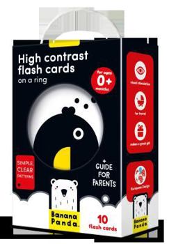 Misc. High Contrast Flash Cards on a Book