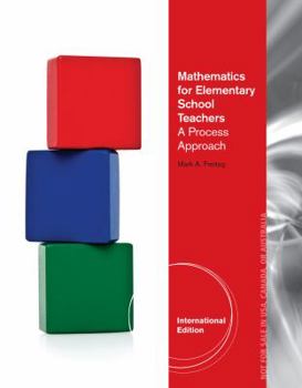 Paperback Mathematics for Elementary Teachers: A Process Approach. by Mark Freitag Book