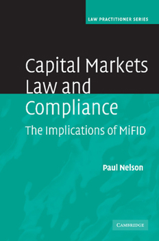 Paperback Capital Markets Law and Compliance: The Implications of Mifid Book