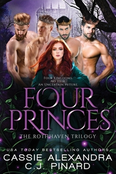 Paperback Four Princes: A Reverse Harem Fantasy Book