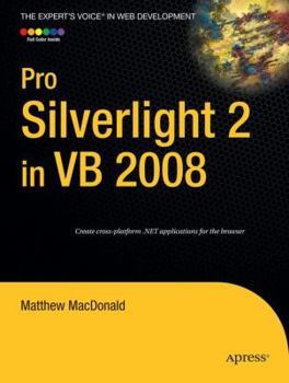 Paperback Pro Silverlight 2 in VB 2008 Book