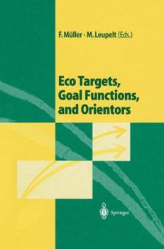 Hardcover Eco Targets, Goal Functions, and Orientors Book