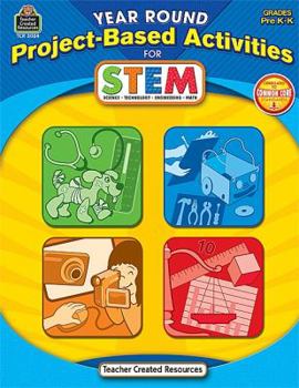 Paperback Year Round Project-Based Activities for Stem Prek-K Book