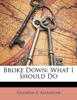 Paperback Broke Down: What I Should Do Book