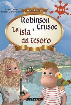 Paperback Robinson Crusoe Y La Isla del Tesoro [Spanish] Book