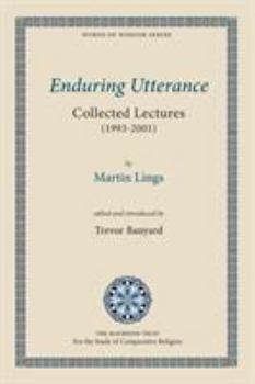 Paperback Enduring Utterance: Collected Lectures (1993-2001) Book