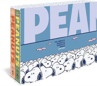 Paperback The Complete Peanuts 1987 - 1990: Vols. 19 & 20 Gift Box Set Book
