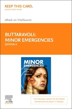 Misc. Minor Emergencies Elsevier eBook on Vitalsource (Retail Access Card) Book
