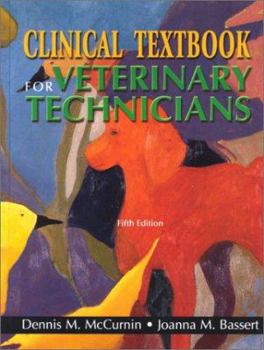 Hardcover Clinical Textbook for Veterinary Technicians Book