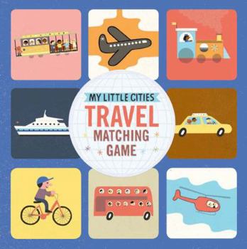 Board Game Travel Matching Game: My Little Cities Book