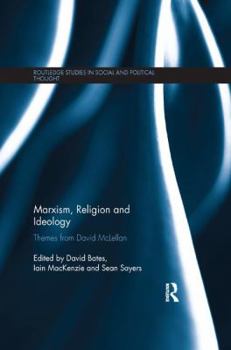 Paperback Marxism, Religion and Ideology: Themes from David McLellan Book