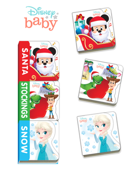 Board book Disney Baby: Santa, Stockings, Snow Book