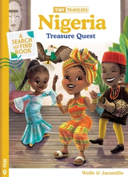 Hardcover Tiny Travelers Nigeria Treasure Quest Book