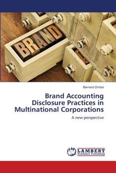 Paperback Brand Accounting Disclosure Practices in Multinational Corporations Book