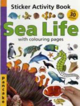 Paperback Sea Life: Pancake Sticker Activity Book