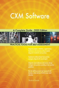 Paperback CXM Software A Complete Guide - 2020 Edition Book