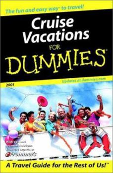 Paperback Cruise Vacations for Dummies? 2001 Book