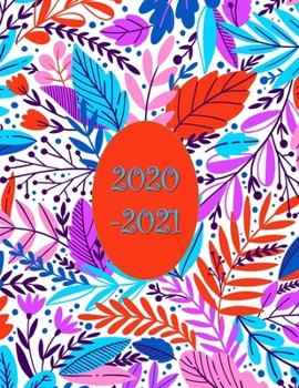 2020-2021 Financial Year Diary Planner: Week on Two Pages | Ideal Tax Return Helper | Large  8.5"x 11" Size | Unique BoHo Cover