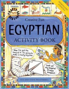 Paperback Egyptian Activity Book (Creative Fun Series) Book