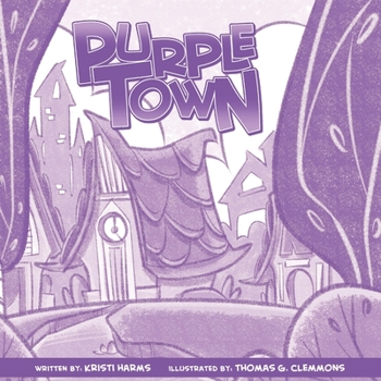 Paperback Purple Town Book