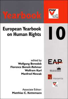 Paperback European Yearbook on Human Rights 10 Book