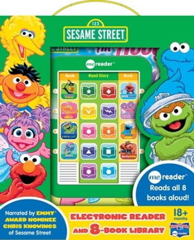 Sesame Street - Me Reader Electronic Reader and 8-Book Library - Pi Kids